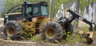 side Shot 525B
 Skidder
