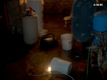Water in basement
