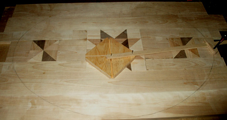 inlay coffee table
