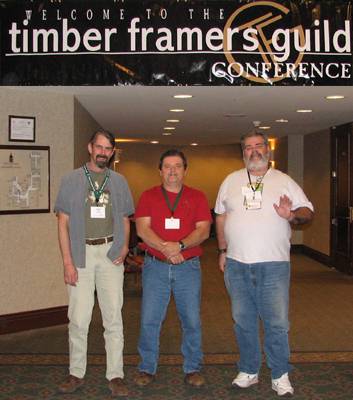 FF members at TFG Eastern Conference 2006
Left to right:  Raphael, submarinesailor, & Jim_Rogers.

