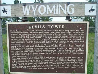 Devil's Tower Sign
© 2006 by Terry Stewart
