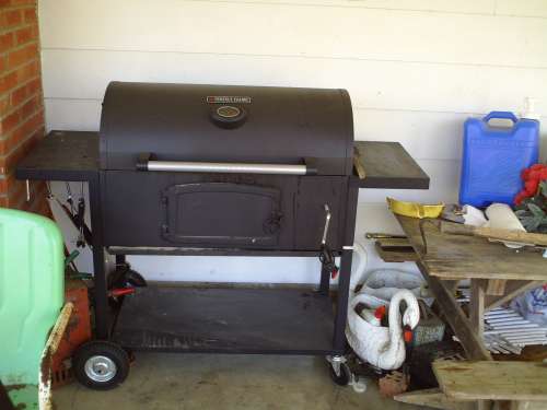 My grill
Ribs, burger, steaks, and all manner of foods have met their end thanks to this baby!
