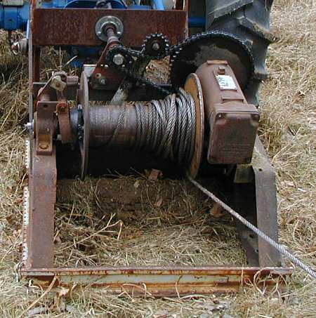 Building a pto powered logging winch Finished in Forestry and Logging