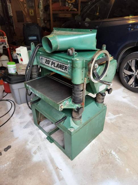 Grizzly G1033 Planer in Drying and Processing