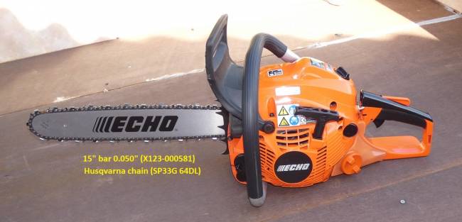 Echo CS501SX carb adjust and muffler mod in Chainsaws
